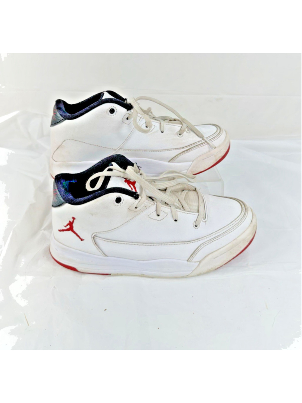 Jordan JORDAN BOYS LITTLE KID COURT CONNECT SNEAKER IB7906-100 SIZE 2Y
